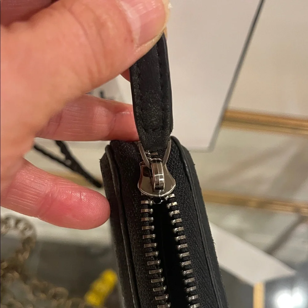 CHANEL Black Boy Zip Around Quilted Leather Wallet - Picture 15 of 15